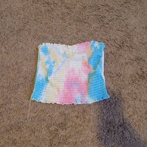Tie dye crop top
